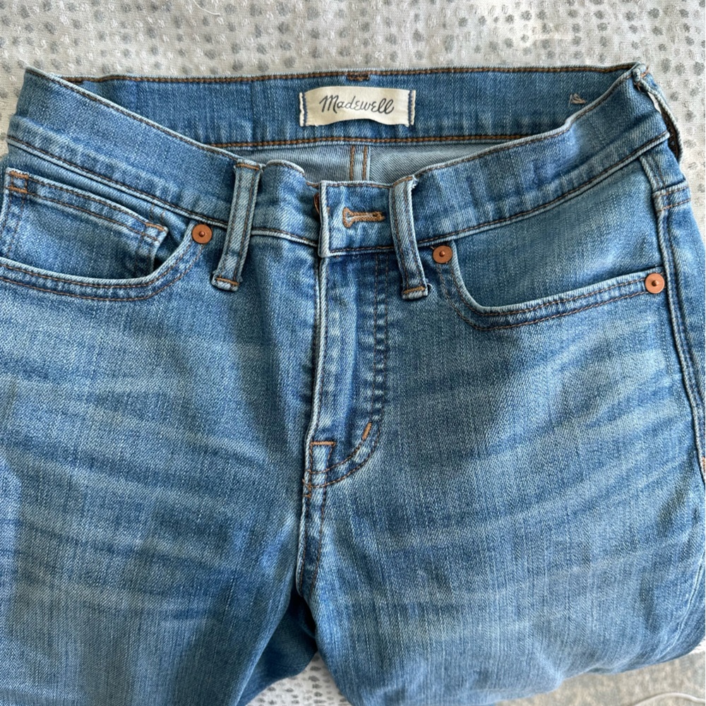 Madewell high rise skinny jeans
